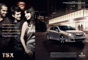 New Luxury Acura Advertisement