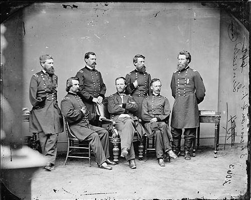 Manipulated Photoshop Photos - Civil War Generals Original