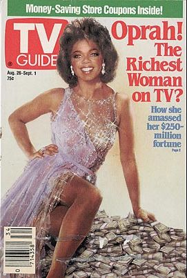 Manipulated Photoshop Photos - Oprah on TV Guide