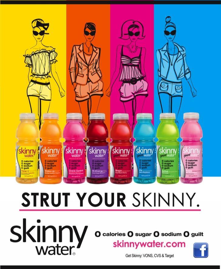 Skinny Water Ad - Strut Your Skinny