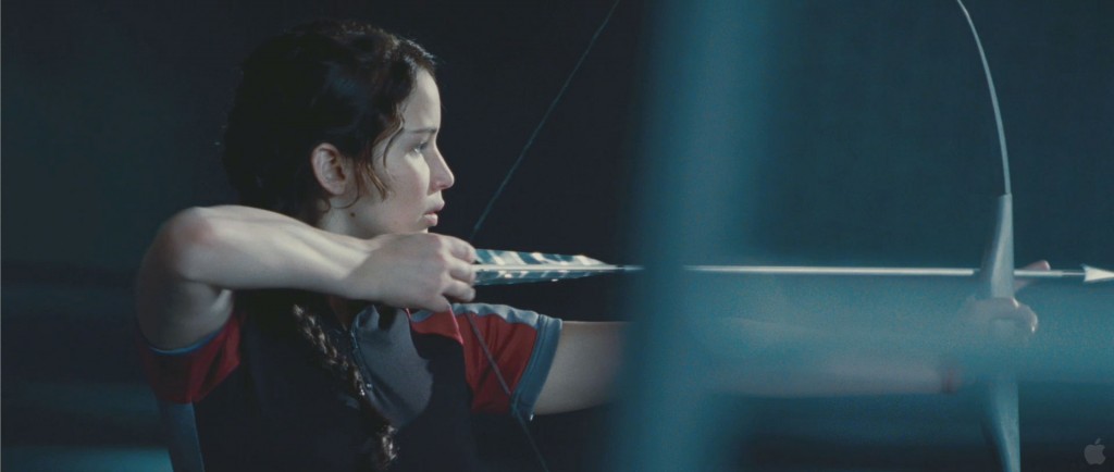 Hunger Games Movie - Katniss Fight