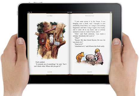 iPad Book Reading