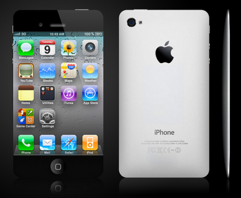 iPhone 5 Design Mockup - Full Screen