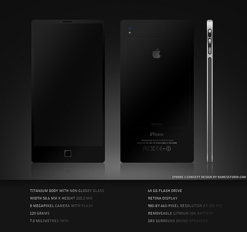 iPhone 5 Design Mockup - Rames Studios